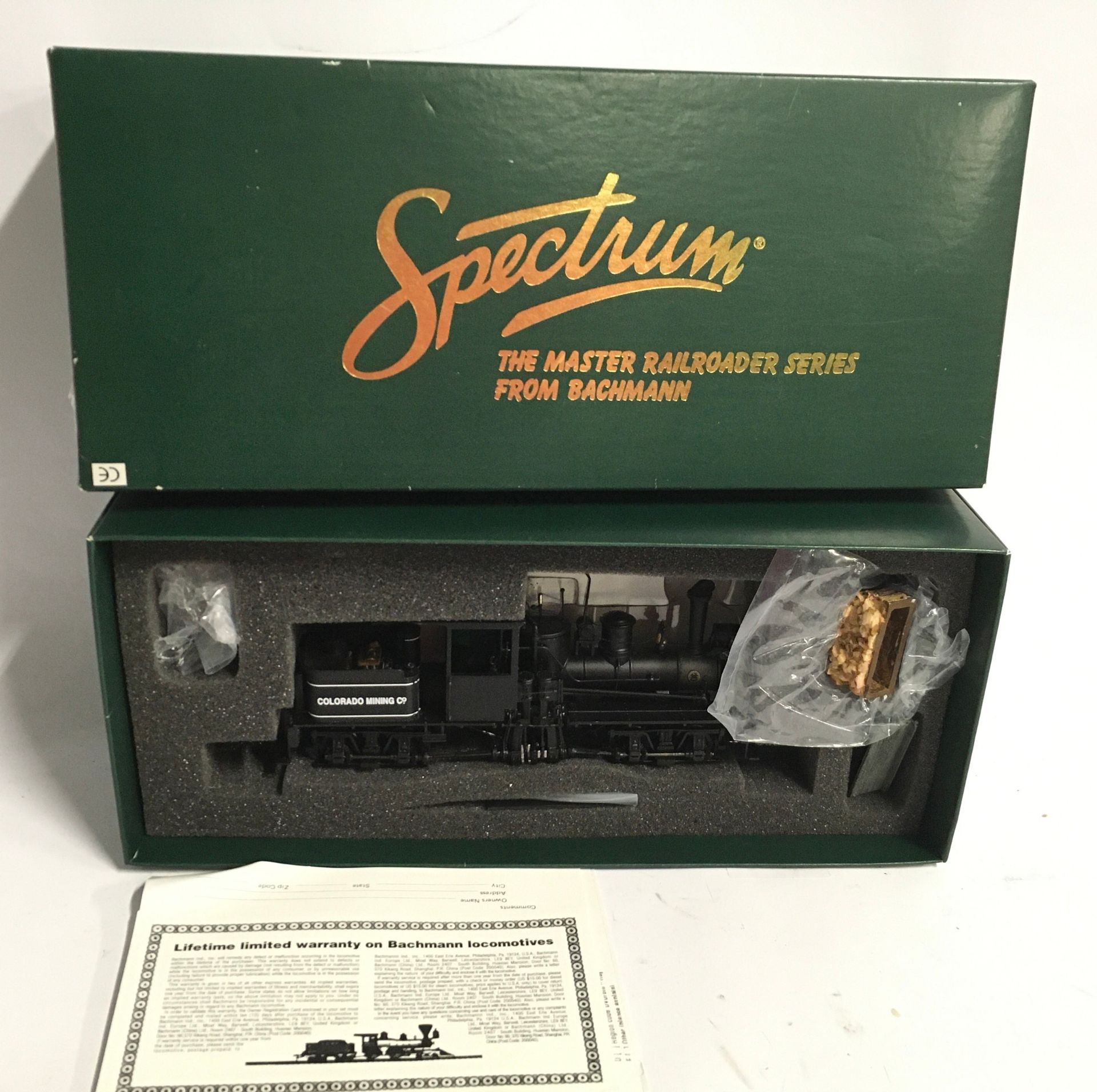 Bachmann Spectrum On30 Gauge reference 25662 2-Truck Shay Locomotive. Generally Excellent in