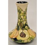 Moorcroft "Apricot" pattern vase 2017 22cm tall