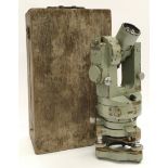 Vickers Instruments Cooke V22 vintage theodolite in wooden case. May require a service.