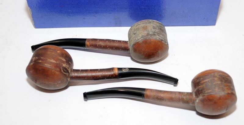 Collection of vintage Ropp De Luxe cherry pipes. All presented in an unused condition and in an - Image 2 of 3