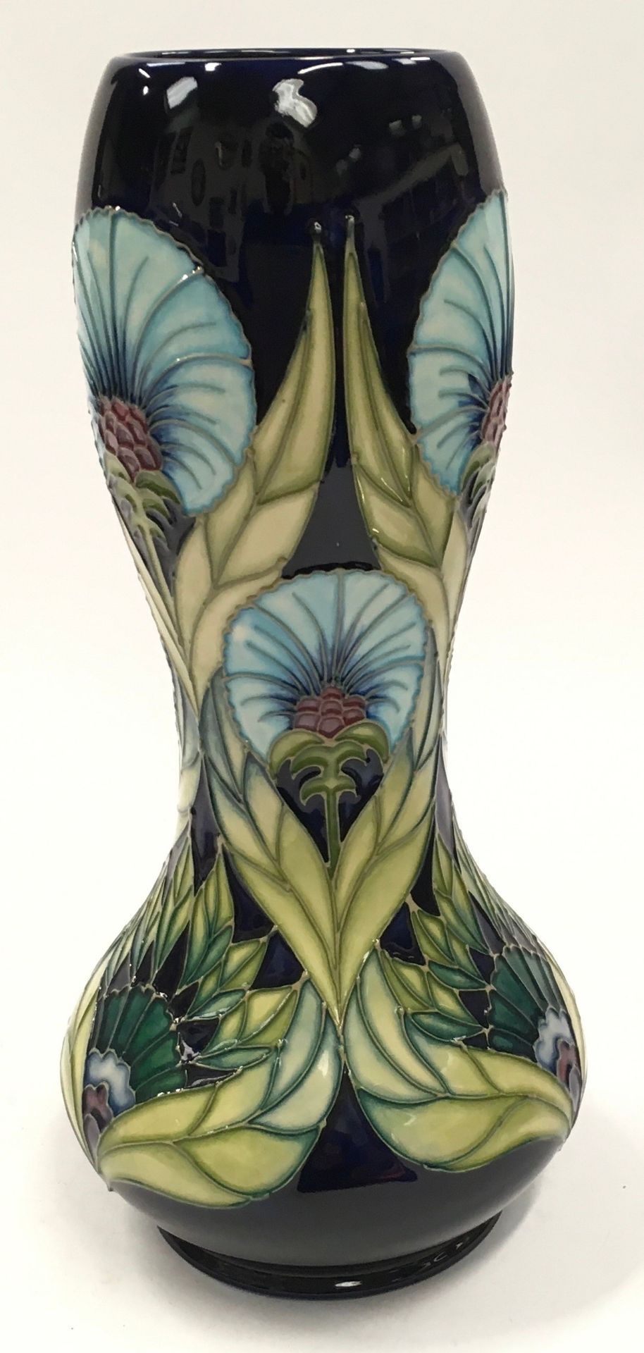 Moorcroft Windsor Carnation vase commissioned exclusively by Talents of Windsor. Limited edition - Image 2 of 4