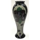 Moorcroft Rennie Rose vase 75-10 2013. 28cm tall. Signed and stamped to base.