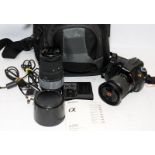 Sony Alpha 200 10mp DSLR A-200 digital camera c/w 18-70mm kit lens. Lot also includes compatible