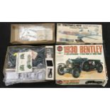 Airfix 1930 Bentley 4 1/2 Litre Supercharged Kit together with Revell Tristar L-1011 Cutaway Display