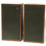 Pair of Wharfedale Super Linton Vintage 1970's Loudspeakers each measuring 48x24x25cm.