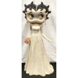Betty Boop Large 3ft figurine by King Features Syndicate 2013 "The Bride".