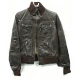 Feminin Touch ladies leather jacket BNWT size XL/16.