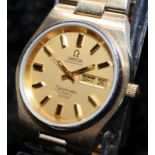 Vintage Omega Seamaster Cosmic 2000 gents automatic day/date watch. Presented in good working