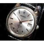 Vintage gents Seiko Sportsman manual wind watch ref: 6602-9982. Serial number dates this watch to