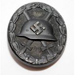 WW2 German Army black (3rd class) wound badge