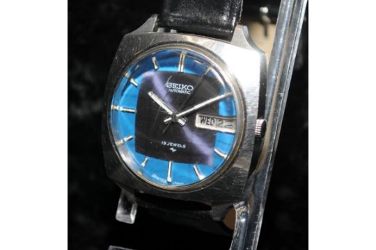 Vintage Seiko gents day/date automatic watch model ref: 7006-7120. Serial  number dates this watch