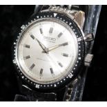 Rare Seiko 1964 Tokyo Olympics manual wind Mono-Pusher Ref: 5717-8990. Serial number dates this