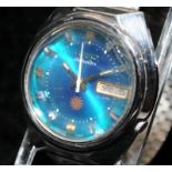 Vintage Seiko Advan gents automatic watch with faceted dial. Model ref: 7019-7290. Serial number