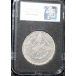 Slabbed 1888 New Orleans 'O' mint stamp US Silver Morgan Dollar