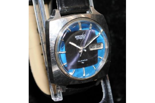 Vintage Seiko gents day/date automatic watch model ref: 7006-7120. Serial  number dates this watch