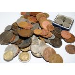 Collection of vintage GB coins to include Crowns