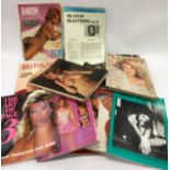 Collection of vintage soft porn magazines. Various titles to include Playboy (20).