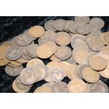 Tub of Edward VII pennies (10)