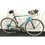 Trek Alpha blue and white road bike 20 gears 20" frame size 25" wheel size