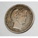 U.S.A 1915 without mint mark half dollar