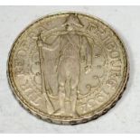 Swiss 1934 shooting fectual 5 franc