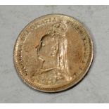 Victoria 1893 Jubilee head Threepence