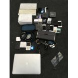 A selection of ipods, smart watches, smart phones, Bose items etc.