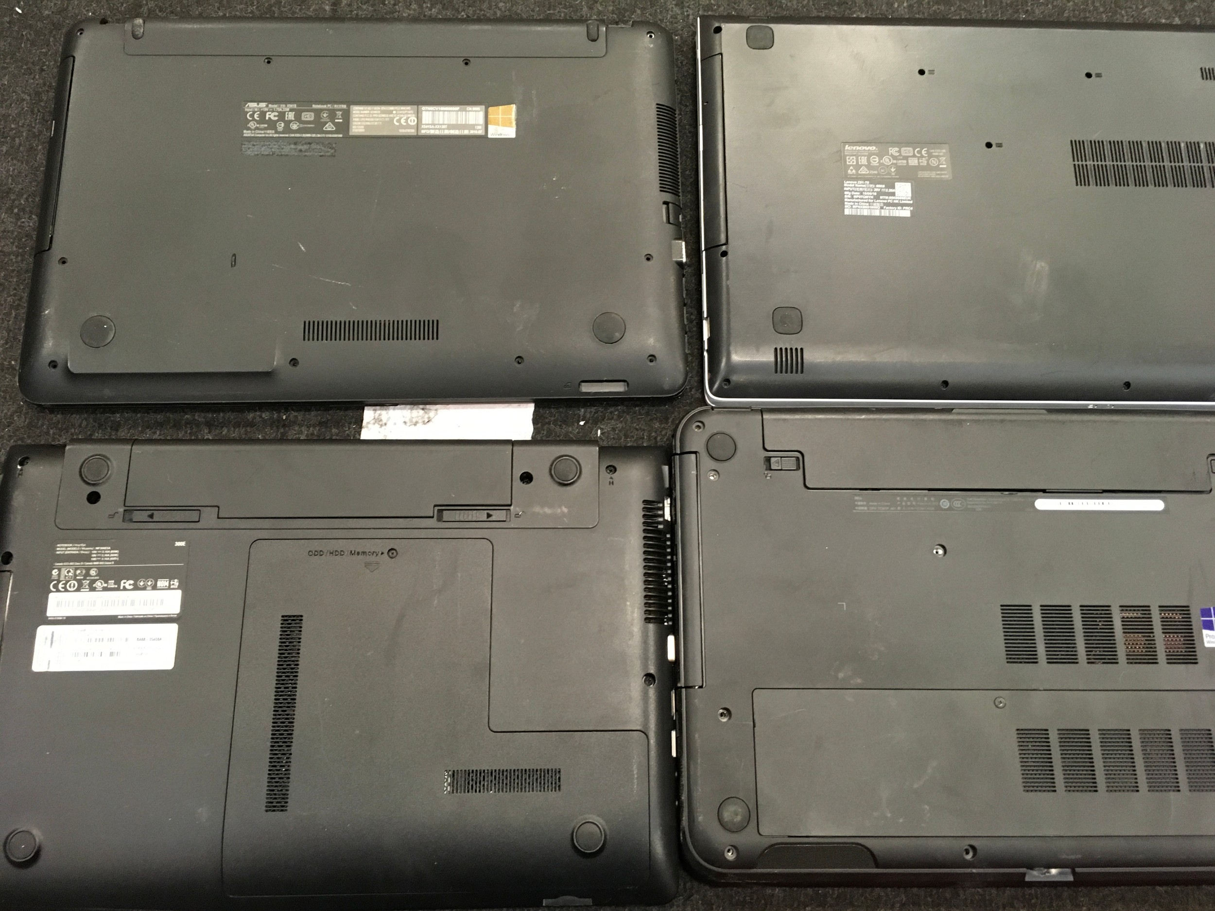 A collection of various laptops. - Image 3 of 4