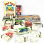 Collection of various die cast cars and other toys to include Corgi and Matchbox.