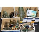 Very large number of vintage bottles. 5 boxes in lot