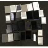 A collection of various tablets to include kindles, Sony etc