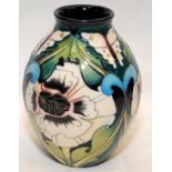 Moorcroft Pottery very limited edition 14cms tall vase. Numbered 25 of 25.