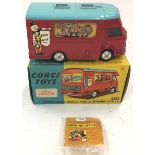 Corgi 426 "Chipperfield's Circus" Smith's Karrier Mobile Booking Office - red, blue, silver trim,