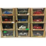 Brumm boxed group to include R63 Fiat 508 C Bernina 1100, R98 Vanwall F1, R77 Alpha Romeo Tipo