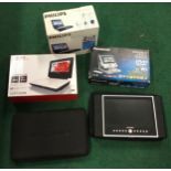 Collection of boxed/cased portable DVD Players etc.