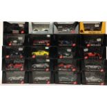 Brumm group of boxed diecast models to include R194 Porsche 550 1500/R/S, R229 Ferrari 512M and