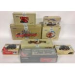 9 Corgi Classics boxed models to include American Lafrance Aerial Ladder Truck, Bedford Pantechnicon