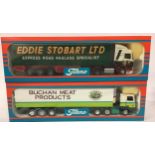 Tekno 1/50th scale Truck pair: Eddie Stobart Ltd and Buchan Meat Products. Both appear Excellent