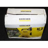 A karcher K2 pressure washer. (3)