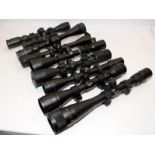 A quantity of rifle sights. Nine in lot