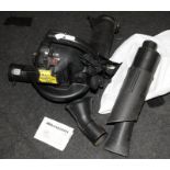 McCulloch BVM 240 leaf blower with bag and user manual (D2)