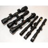 A quantity of rifle sights. Six in lot