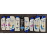 Various bottles of shampoo (H124,H125, H126)