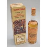 Glenmorangie 10 Years Old Single Highland Malt Scotch Whisky in display tin.