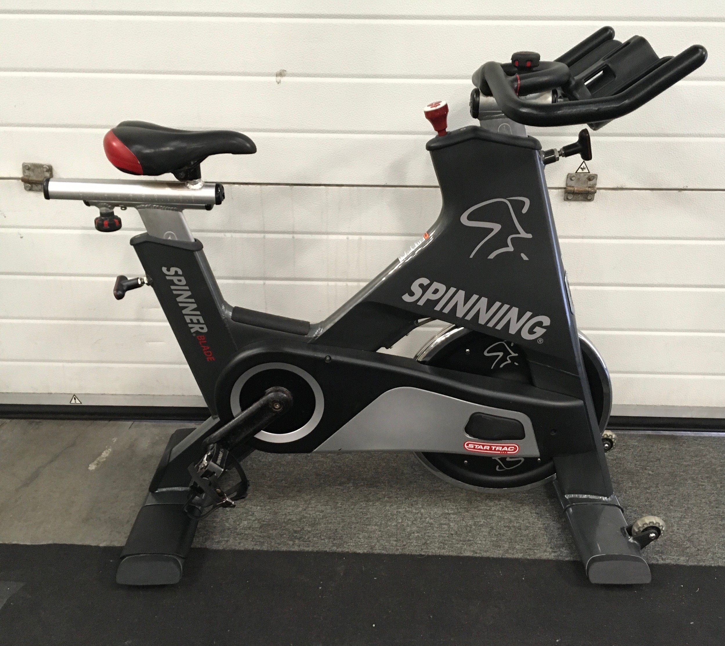 A Spinner Blade Star trac spinning bike.