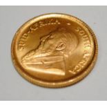 1984 22ct gold 1/10 Krugerrand coin (24a)