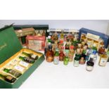 A large collection of Spirits miniatures including boxed sets. All seals intact, any low levels