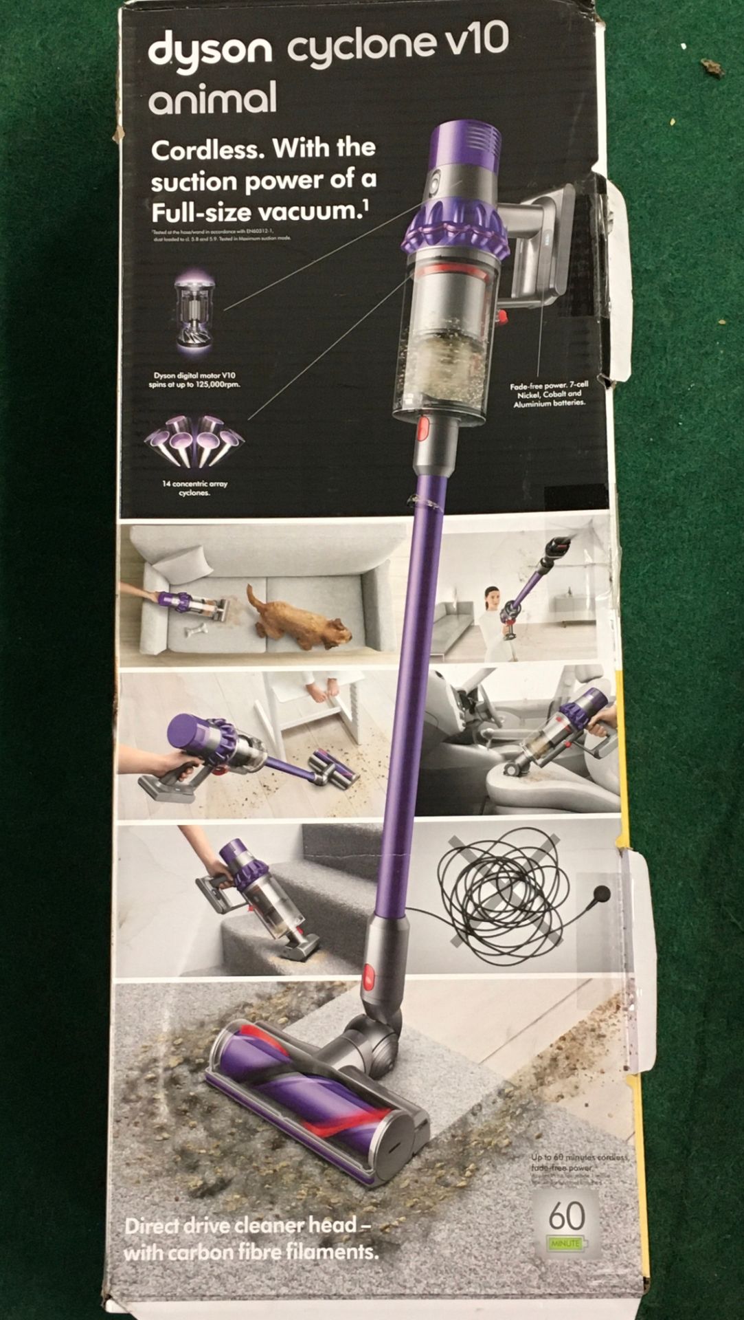 A Dyson vacuum cleaner in box. - Image 2 of 2