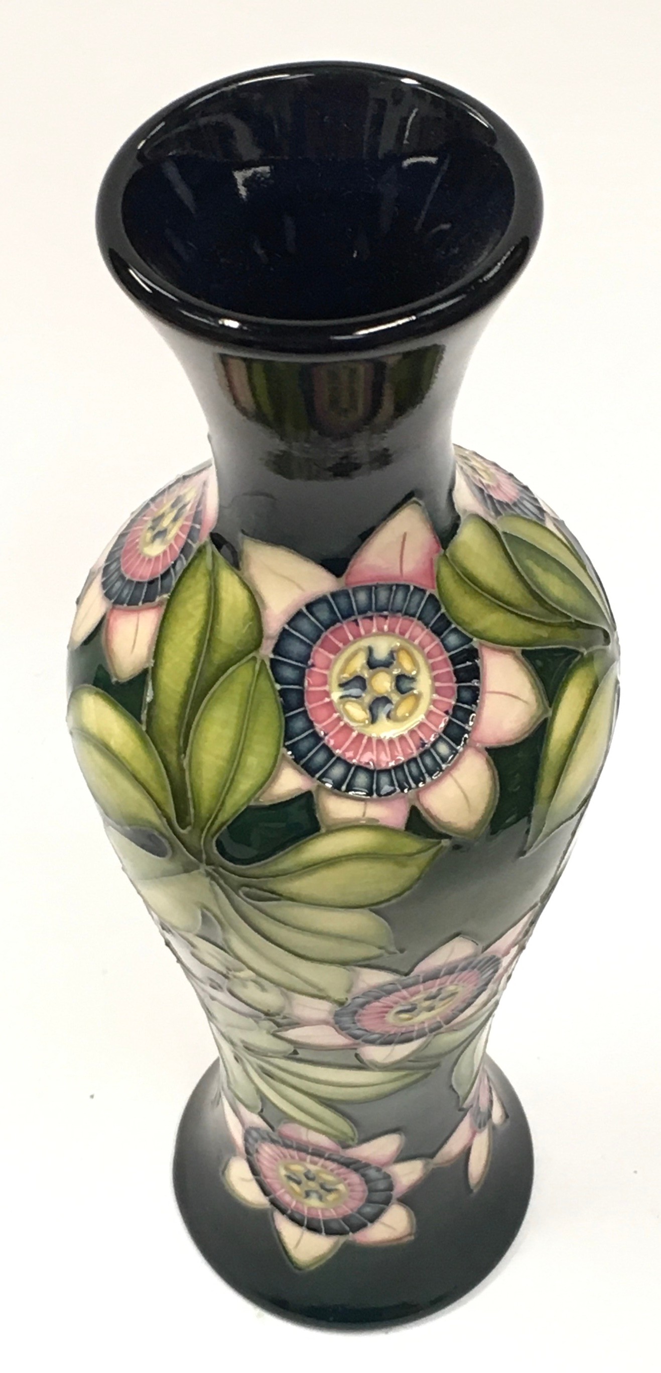 Moorcroft Trial vase 2015. 26cm tall. Signed and stamped to base. - Image 3 of 4