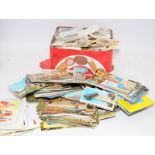 Large quantity of vintage cigarette and tea cards, many sorted into sets c/w a quantity of